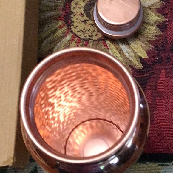 New Hammered Copper Water Bottle(s) - Picture 4 of 4